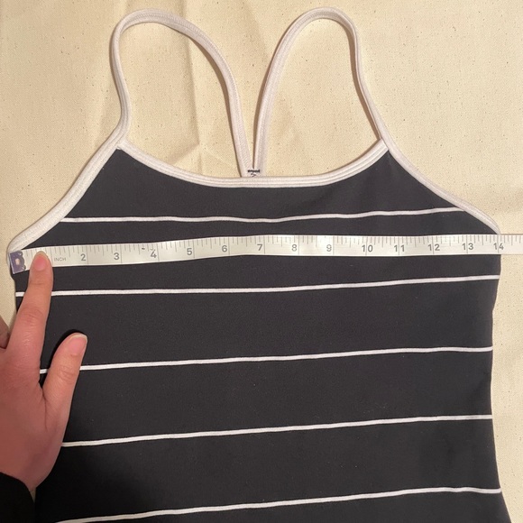 Lululemon striped Racerback Top - Picture 2 of 6